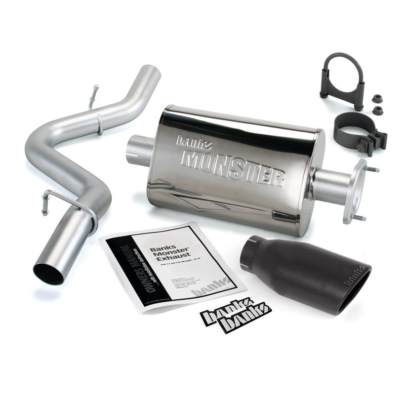 Banks Power | Monster® Exhaust - Wrangler Unlimited / Unlimited Rubicon 4.0L 2004-2006