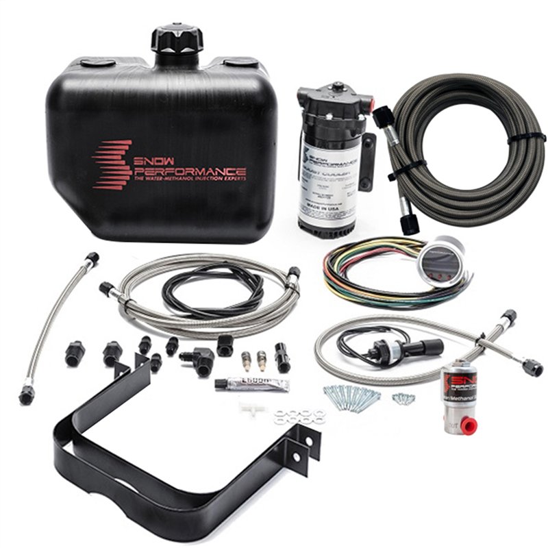 Snow Performance | Stage 2.5 Boost Cooler Forced Induction Progressive Water-Methanol Injection Kit (Stainless Steel)