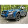 RallyArmor | Black UR Mud Flap Orange Logo - Outback Wilderness 2022-2025