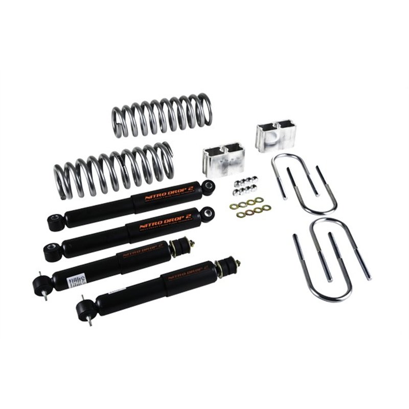 Belltech | Front And Rear Complete Kit W/ Nitro Drop 2 Shocks - Tacoma 2.4L2.7L3.4L 1996-2004