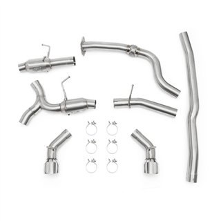 Mishimoto | Dual-Tip Pro Cat-Back Exhaust - Camaro LS / LT 2.0T 2016-2023