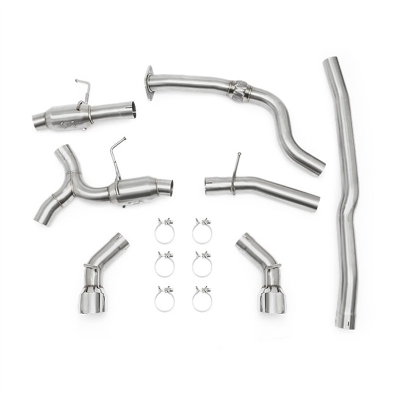 Mishimoto | Dual-Tip Pro Cat-Back Exhaust - Camaro LS / LT 2.0T 2016-2023