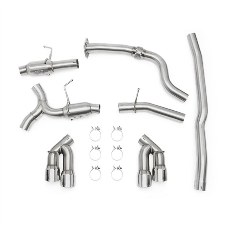 Mishimoto | Quad-Tip Pro Cat-Back Exhaust - Camaro LS / LT 2.0T 2016-2023
