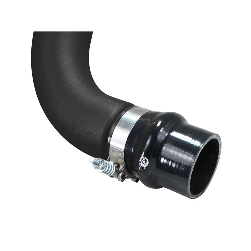 aFe Power | BladeRunner 3 IN Aluminum Hot Charge Pipe Black - Silverado / Sierra 2500 HD 6.6L 2001-2004