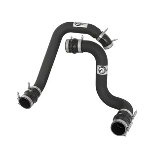 aFe Power | BladeRunner 3 IN Aluminum Hot and Cold Charge Pipe Kit Black - Excursion / F-250 / F-350 6.0L 2003-2007