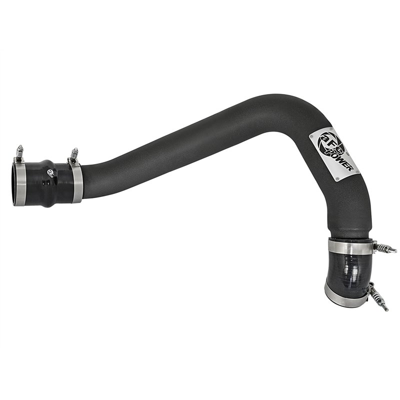 aFe Power | BladeRunner 3 IN Aluminum Hot Charge Pipe Black - Excursion / F-250 / F-350 6.0L 2003-2007