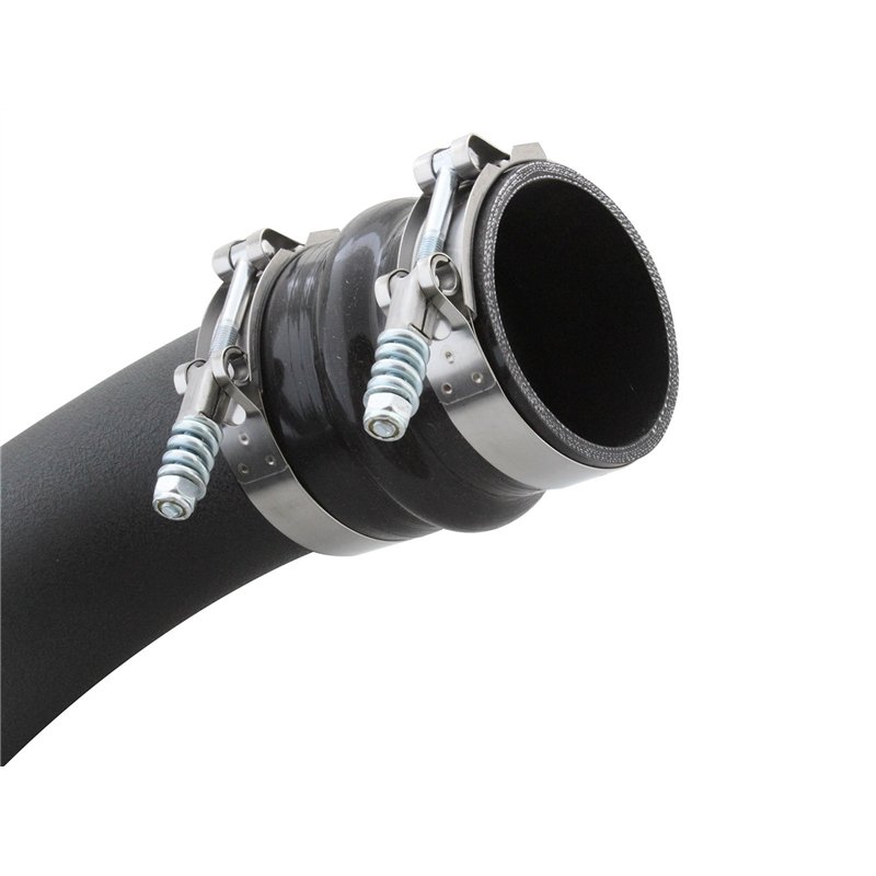 aFe Power | BladeRunner 3 IN Aluminum Cold Charge Pipe Black - Silverado / Sierra 2500 HD / 3500 HD 6.6L 2011-2016