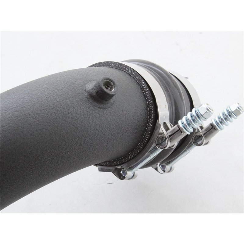 aFe Power | BladeRunner 3 IN Aluminum Cold Charge Pipe Black - Silverado / Sierra 2500 HD / 3500 HD 6.6L 2011-2016
