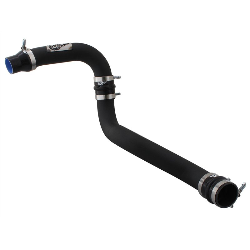 aFe Power | BladeRunner 3 IN Aluminum Hot Charge Pipe Black - Silverado / Sierra 2500 HD / 3500 HD 6.6L 2011-2016