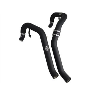 aFe Power | BladeRunner 2-1/2 IN Aluminum Hot Charge Pipe Black - F-150 3.5T 2011-2014