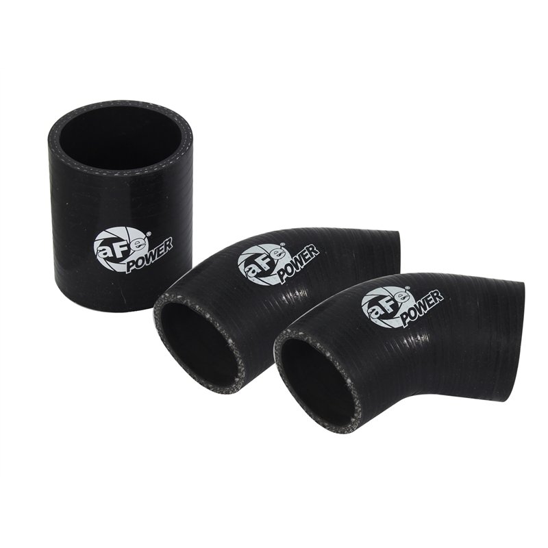 aFe Power | BladeRunner 2-1/2 IN Aluminum Hot Charge Pipe Black - F-150 3.5T 2011-2014