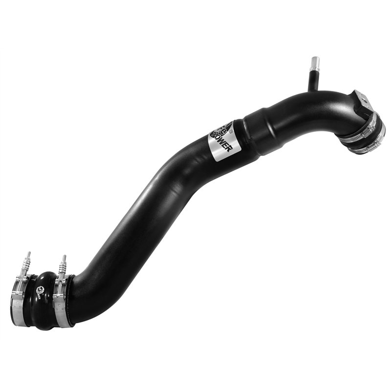 aFe Power | BladeRunner 3-1/2 IN to 3 IN Aluminum Cold Charge Pipe Black - F-150 3.5T 2011-2014