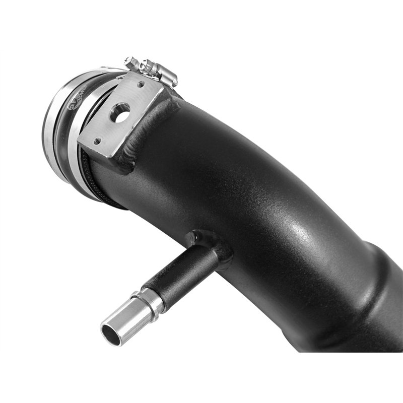 aFe Power | BladeRunner 3-1/2 IN to 3 IN Aluminum Cold Charge Pipe Black - F-150 3.5T 2011-2014