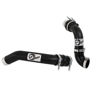 aFe Power | BladeRunner 3 IN Aluminum Hot and Cold Charge Pipe Kit Black - F-250 / F-350 6.7L 2011-2016