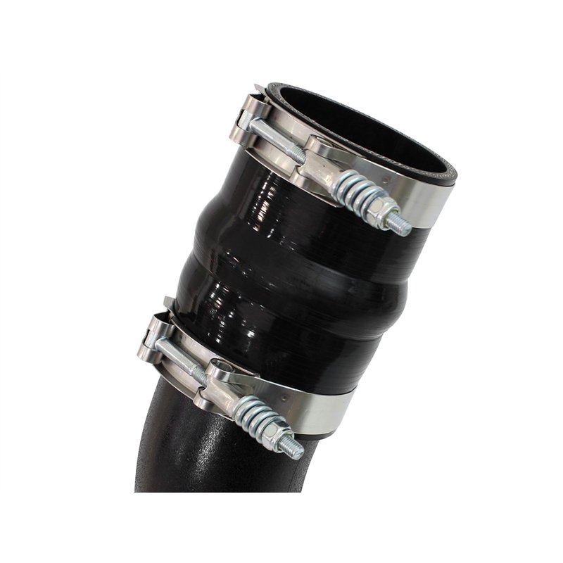 aFe Power | BladeRunner 3 IN Aluminum Hot Charge Pipe Black - F-250 / F-350 6.7L 2011-2016