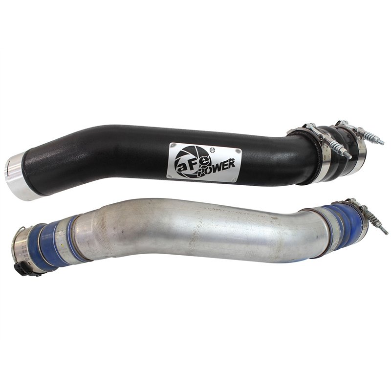 aFe Power | BladeRunner 3 IN Aluminum Hot Charge Pipe Black - F-250 / F-350 6.7L 2011-2016