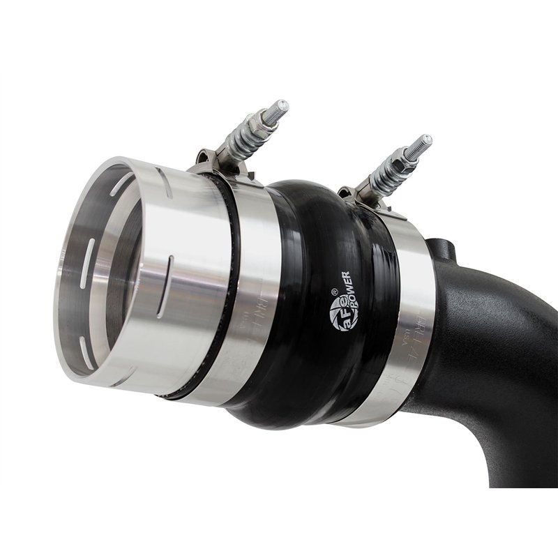 aFe Power | BladeRunner 3 IN Aluminum Cold Charge Pipe Black - F-250 / F-350 6.7L 2011-2016