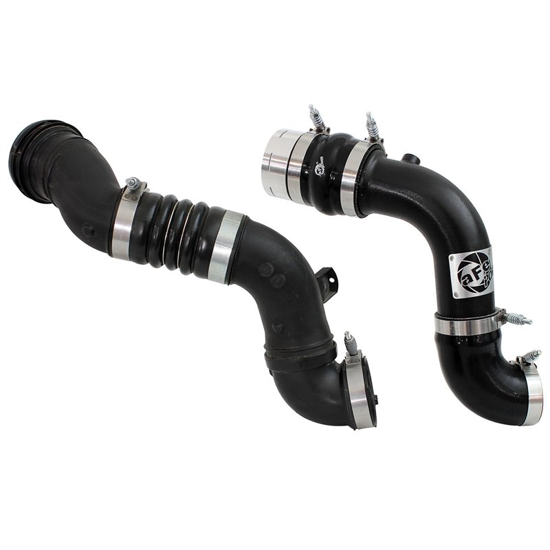 aFe Power | BladeRunner 3 IN Aluminum Cold Charge Pipe Black - F-250 / F-350 6.7L 2011-2016