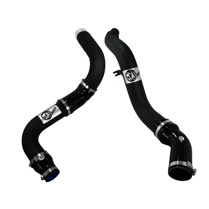 aFe Power | BladeRunner 3 IN Aluminum Hot and Cold Charge Pipe Kit Black - Ram 1500 3.0L 2014-2015