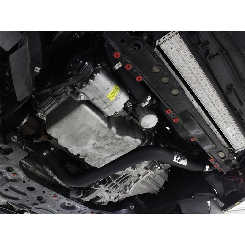 aFe Power | BladeRunner 2-1/2 IN Aluminum Hot and Cold Charge Pipe Kit Black - Focus 2.0T 2013-2018