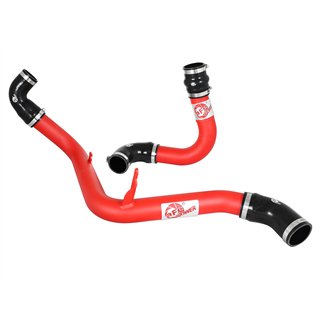 aFe Power | BladeRunner 2-1/2 IN Aluminum Hot and Cold Charge Pipe Kit Red - Focus 2.0T 2013-2018