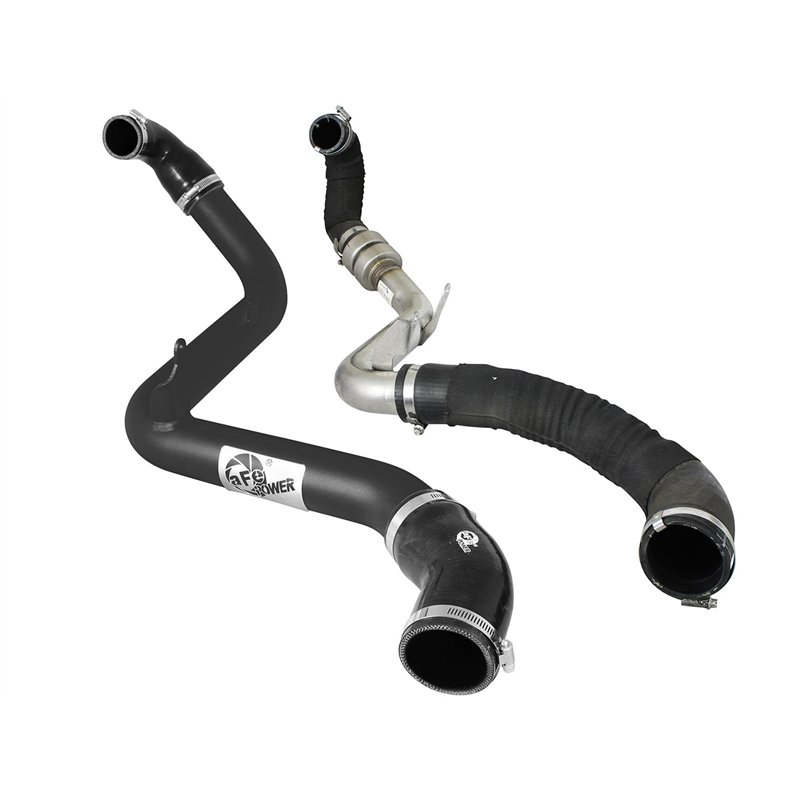 aFe Power | BladeRunner 2-1/2 IN Aluminum Hot Charge Pipe Black - Focus 2.0T 2013-2018