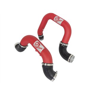 aFe Power | BladeRunner 2-1/2 IN/3 IN Aluminum Hot and Cold Charge Pipe Kit Red - Colorado / Canyon 2.8L 2016-2020