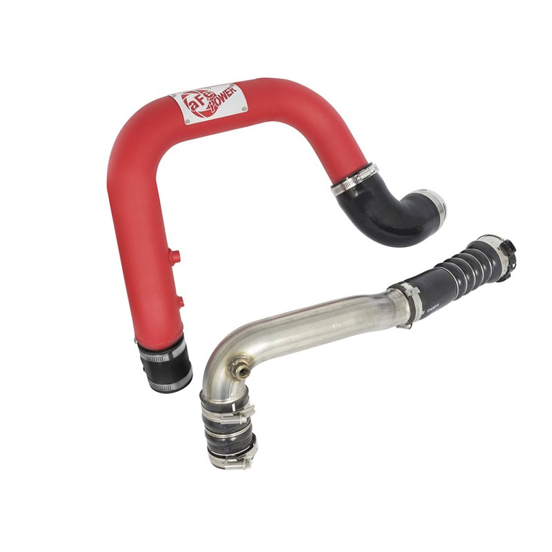 aFe Power | BladeRunner 2-1/2 IN/3 IN Aluminum Hot and Cold Charge Pipe Kit Red - Colorado / Canyon 2.8L 2016-2020