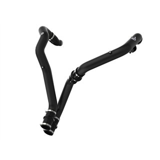 aFe Power | BladeRunner 2-1/2 IN Aluminum Hot Charge Pipe Black - F-150 3.5T 2018-2020