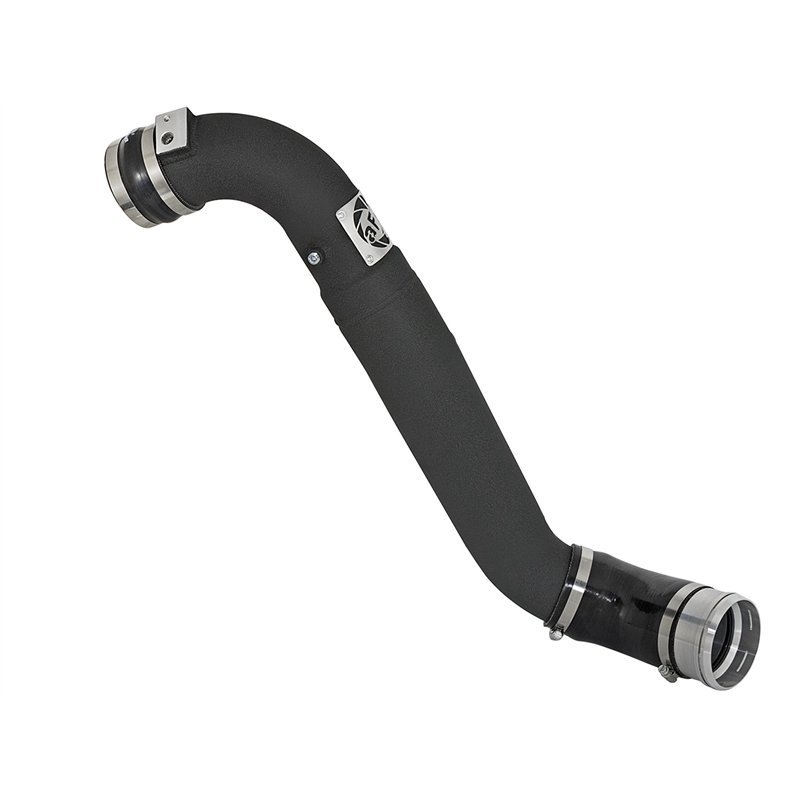 aFe Power | BladeRunner 3-1/2 IN to 3 IN Aluminum Cold Charge Pipe Black - F-150 3.5T 2018-2020