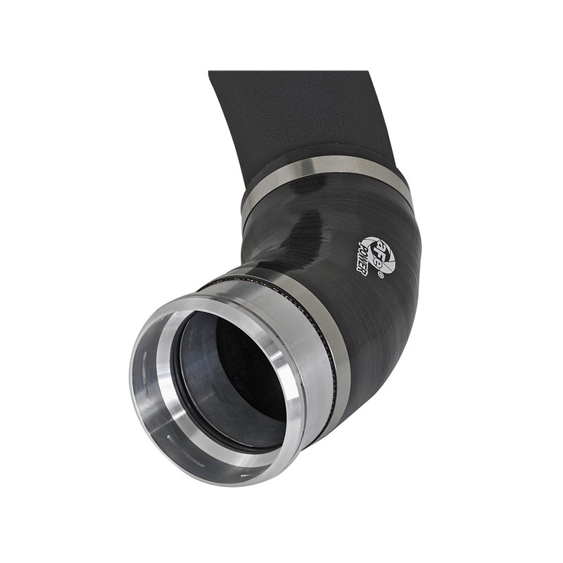 aFe Power | BladeRunner 3-1/2 IN to 3 IN Aluminum Cold Charge Pipe Black - F-150 3.5T 2018-2020