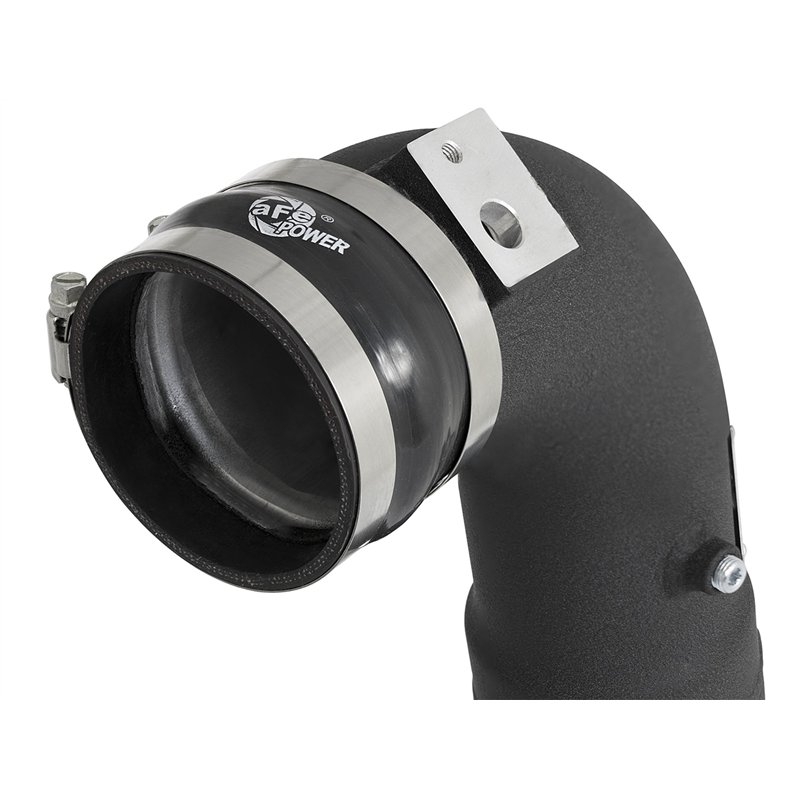 aFe Power | BladeRunner 3-1/2 IN to 3 IN Aluminum Cold Charge Pipe Black - F-150 3.5T 2018-2020