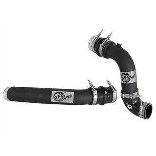 aFe Power | BladeRunner 3 IN Aluminum Hot and Cold Charge Pipe Kit Black - F-250 / F-350 6.7L 2017-2022