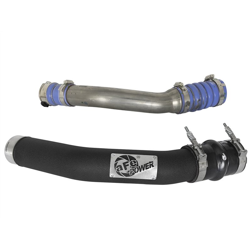 aFe Power | BladeRunner 3 IN Aluminum Hot and Cold Charge Pipe Kit Black - F-250 / F-350 6.7L 2017-2022
