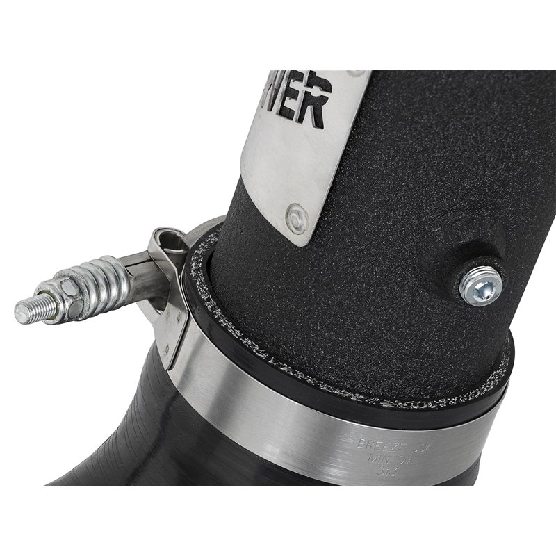 aFe Power | BladeRunner 3 IN Aluminum Hot and Cold Charge Pipe Kit Black - F-250 / F-350 6.7L 2017-2022