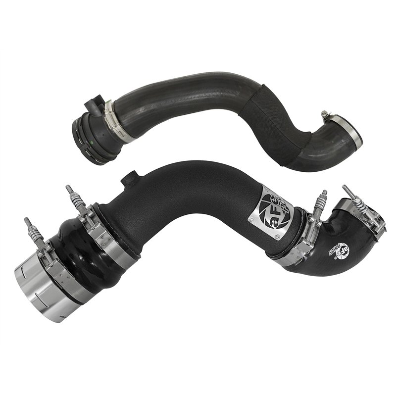 aFe Power | BladeRunner 3 IN Aluminum Cold Charge Pipe Black - F-250 / F-350 6.7L 2017-2022