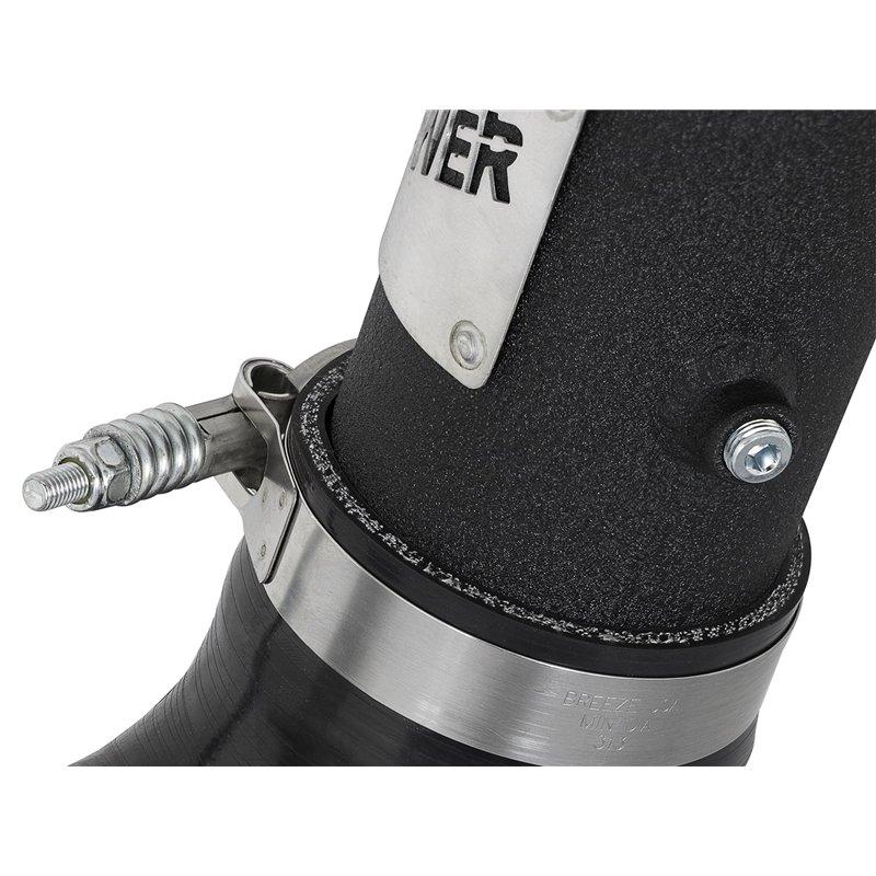 aFe Power | BladeRunner 3 IN Aluminum Cold Charge Pipe Black - F-250 / F-350 6.7L 2017-2022