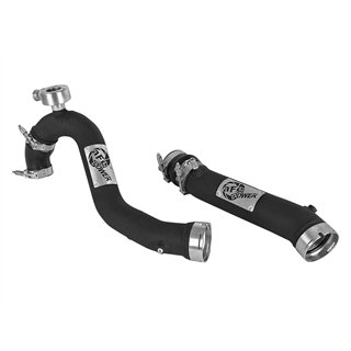 aFe Power | BladeRunner 3 IN Aluminum Hot and Cold Charge Pipe Kit Black - Ranger 2.3T 2019-2023