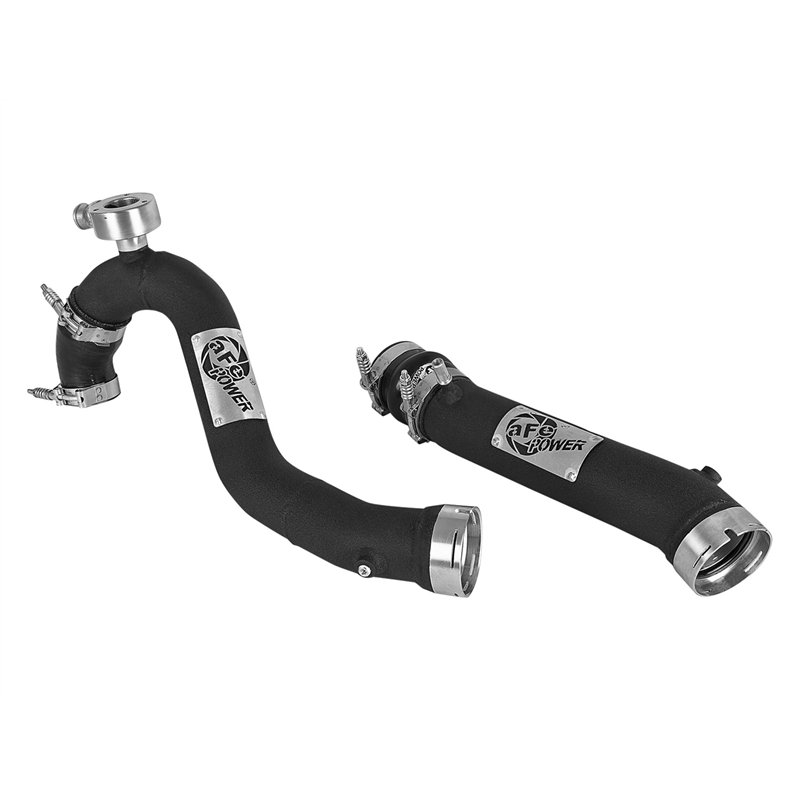 aFe Power | BladeRunner 3 IN Aluminum Hot and Cold Charge Pipe Kit Black - Ranger 2.3T 2019-2023