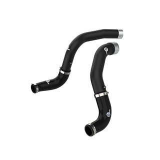 aFe Power | BladeRunner 3 IN Aluminum Hot and Cold Charge Pipe Kit Black - Gladiator / Wrangler (JL) 3.0L 2020-2023