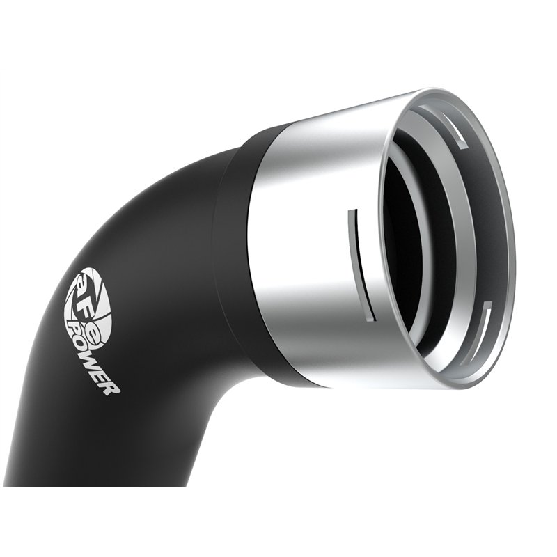 aFe Power | BladeRunner 3 IN Aluminum Hot and Cold Charge Pipe Kit Black - Gladiator / Wrangler (JL) 3.0L 2020-2023