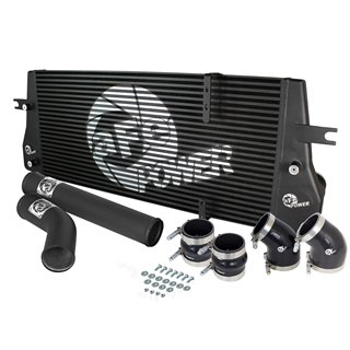 aFe Power | BladeRunner Street Series Intercooler Kit w/Tubes Black - Ram 2500 / 3500 5.9L 2000-2002