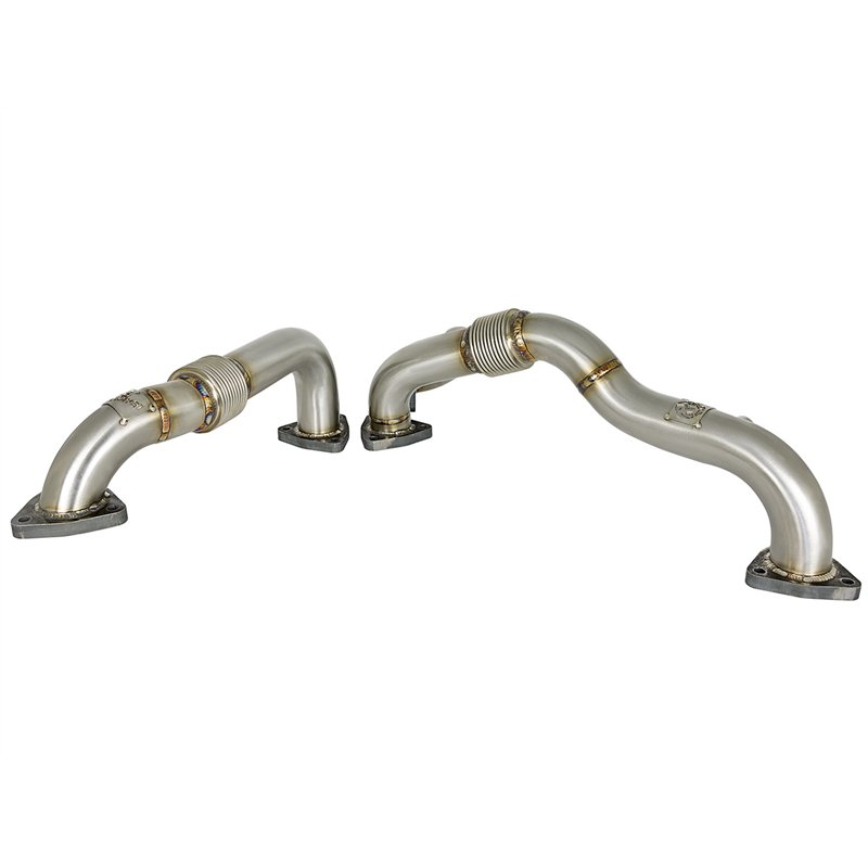 aFe Power | Twisted Steel Header Up-Pipe - F-250 / F-350 6.4L 2008-2010