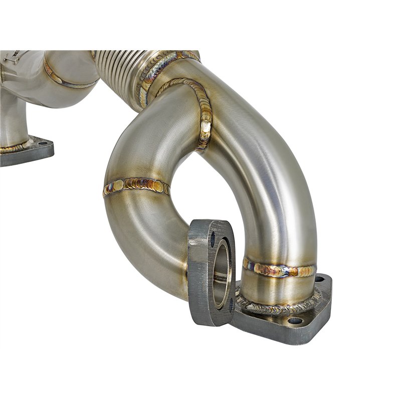 aFe Power | Twisted Steel Header Up-Pipe - F-250 / F-350 6.4L 2008-2010