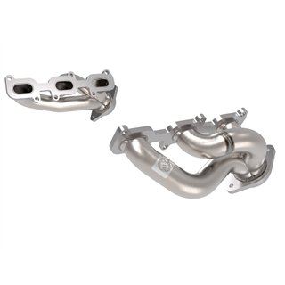 aFe Power | Twisted Steel 409 Stainless Steel Shorty Header - Mustang 3.7L 2011-2017