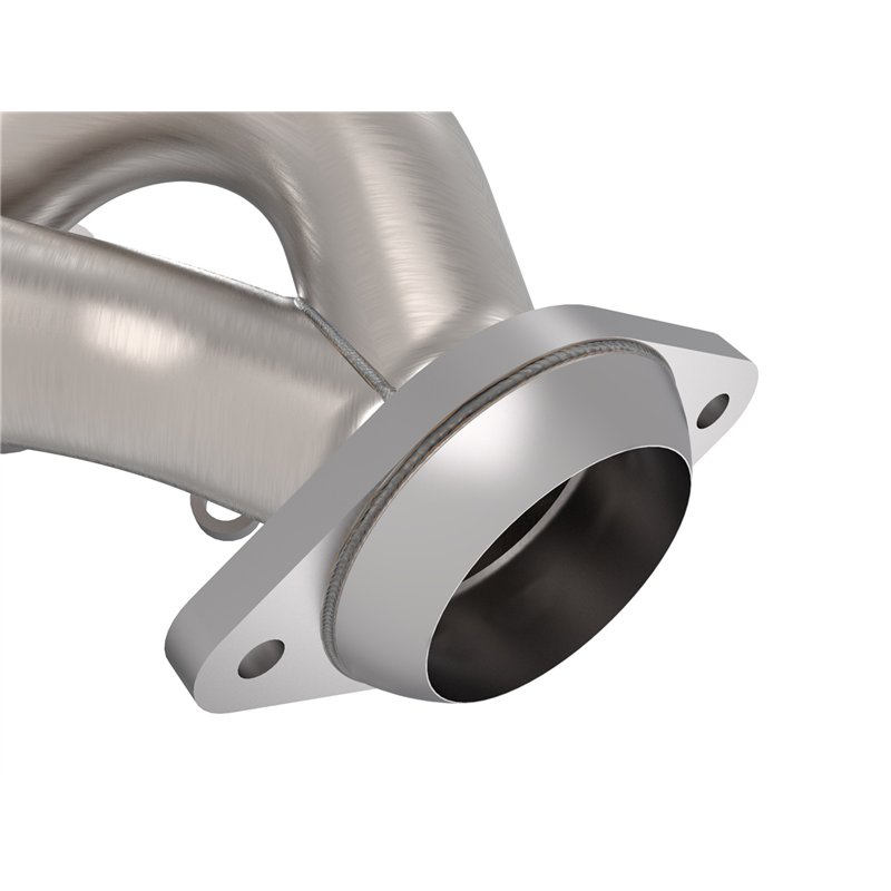 aFe Power | Twisted Steel 409 Stainless Steel Shorty Header - Mustang 3.7L 2011-2017