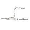 aFe POWER | Twisted Steel Y-Pipe 2-1/4 to 2-1/2in 409 SS w/Cat - Tacoma 3.5L 2016-2019