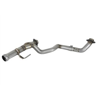 aFe Power | Twisted Steel 2-1/4 IN to 2-1/2 IN 409 Stainless Steel Street Series Y-Pipe - Gladiator / Wrangler (JL) 3.6L 2018-20