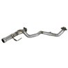 aFe Power | Twisted Steel 2-1/4 IN to 2-1/2 IN 409 Stainless Steel Street Series Y-Pipe - Gladiator / Wrangler (JL) 3.6L 2018-20