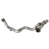 aFe Power | Twisted Steel 2-1/4 IN to 2-1/2 IN 409 Stainless Steel Street Series Y-Pipe - Gladiator / Wrangler (JL) 3.6L 2018-20